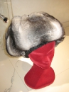 женская шапка из меха шиншиллы