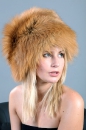 модель женской шапки лисы Красной