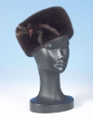 фото женская норковая шапка,(головной убор из меха норки)