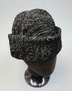 мужская модель шапки из каракуля, головные уборы из меха