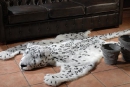 леопард - коврик из искусственного меха, меховые изделия, аксессуары