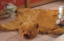 медведь - коврик из искусственного меха, меховые изделия, аксессуары