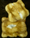 меховые подушки из лисы